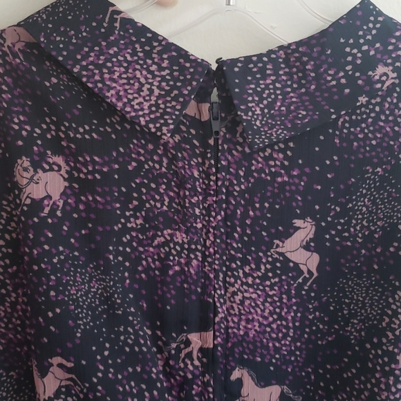 Modcloth Lace & Mesh Horse Dress - Picture 7 of 7